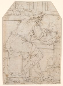 Hantverkare på jobbet av Pieter Coecke van Aelst
