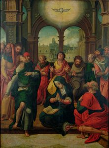 Den Helige Andens nedstigning av Pieter Coecke van Aelst