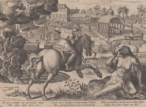 The Enticement of Luxury, från The Course of Human Life, 1570. av Pieter Furnius