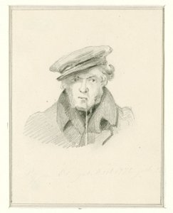 Självporträtt av Pieter Gerardus van Os av Pieter Gerardus van Os