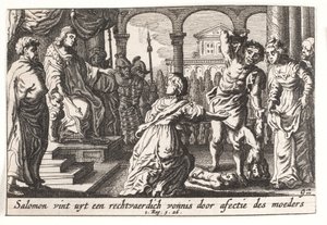 Salomos dom av Pieter Hendriksz. Schut