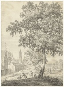 På stadsmuren i Utrecht