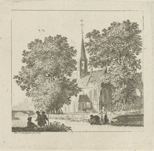 Utsikt över en kyrka