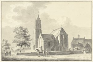 Kyrka och rådhus i Heukelom