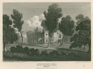 Strawberry Hill, Twickenham, London; Sätet för enkegrevinnan Waldegrave
