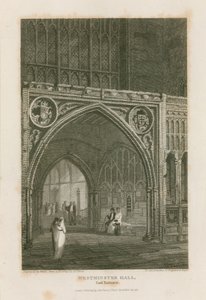 Westminster Hall av Pieter Jansz. Quast