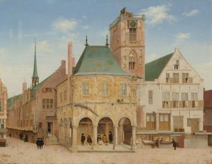 Gamla rådhuset i Amsterdam Det gamla stadshuset i Amsterdam