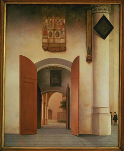 Sankt Laurentius kyrka, Alkmaar av Pieter Jansz Saenredam