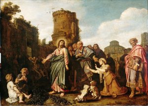 Kristus och Kanaans kvinna (Matt 15:21-21; Mark 7:24-30)