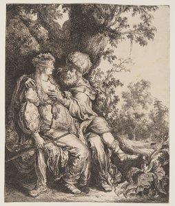 Juda och Tamar av Pieter Lastman