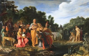"The Baptism of the Eunuch" (The Baptism of the Ethiopian) - en episod i Filip diakonens liv, som träffar en eunuck, kassör för drottningen av Etiopien, som reser nära Gaza och omvänder honom till kristendomen. Början av t.ex