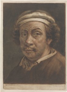 Porträtt av Rembrandt van Rijn