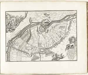 Belägringen av Narva 1700, 1702-1703 av Pieter Mortier