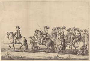 Marie de Medicis intåg i Amsterdam [skylt 2 av 6]