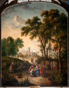 Helande av den blindfödda mannen av Pieter Norbert van Reysschoot
