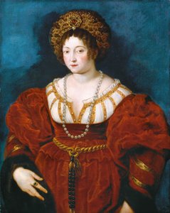 Porträtt av Isabella d