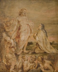 The Vision of Saint Teresa of Avila, ca. 1635.