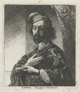Porträtt av Janus Secundus