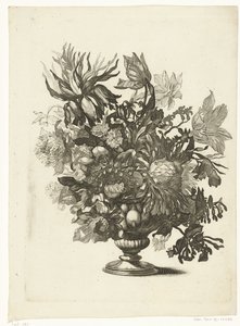 Glasvas med blommor Vaser med blombuketter (serietitel)