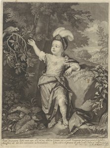 Porträtt av Charles Fitzroy, hertig av Grafton av Pieter Schenk (I)