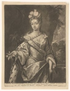 Porträtt av Maria Elisabeth av Hessen-Darmstadt