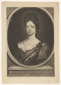 Porträtt av Susanna Sibylla Reichardt av Pieter Schenk (I)