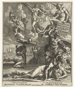Titelsida för: European Mercury Fourteenth Piece Part One, 1703 av Pieter Sluyter