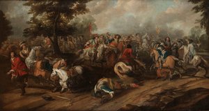 Slaget vid Breitenfeld av Pieter Snayers