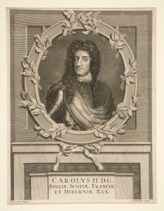 Karl II, kung av England (1630-1685) av Pieter Stevens van Gunst