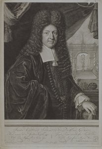 Jan Ernest Schmieden (1626-1707) 1707 av Pieter Stevens van Gunst