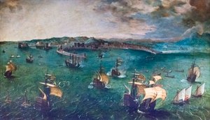 Slag i Neapelbukten av Pieter Bruegel the Elder
