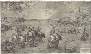 , graverad av Pieter van der Heyden av Pieter The Elder after Brueghel