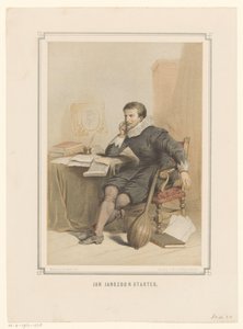 Jan Janszoon Starter vid sitt skrivbord av Pieter Wilhelmus van de Weijer
