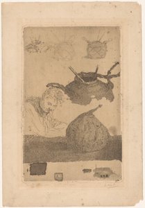Första etstesterna (titel på objekt) av Pieter Willem van Baarsel (signed by artist)