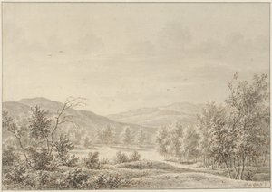 kuperat landskap av Pieter de Goeje