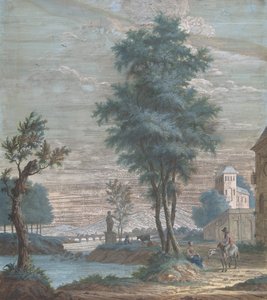 Italienska landskapet, 1769. av Pieter de Groot