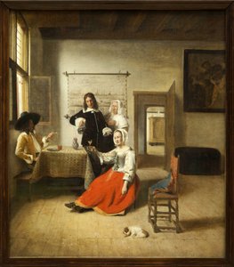 Drickaren av Pieter de Hooch
