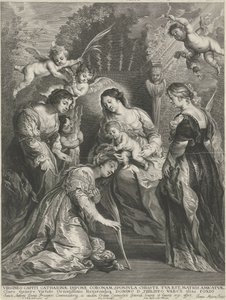 Kristusbarn kröner H. Catharina