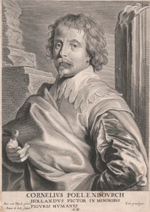 Cornelius Poelenbourch, holländsk målare i minderåriga, mänskliga figurer