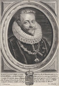 Porträtt av Albert VII, ärkehertig av Österrike, ca. 1650.
