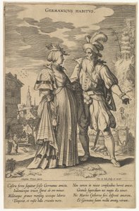 Germanicus Habitus, från Fashions of Different Nations.n.d.