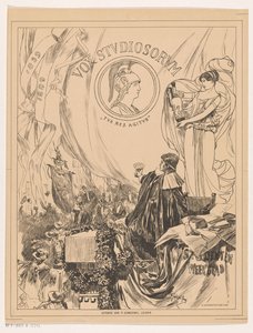 Jubileumsblad av Vox Studiosorum, med anledning av 50-årsjubileet av Minerva Student Society i Leiden