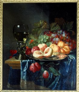 Frukt och vin. Målning av Pieter De Ring (1615-1660) Ec. Hol.