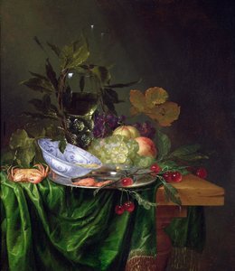 Stilleben med en Roemer