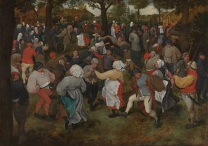 Bröllopsdansen, ca 1566 (olja på trä)