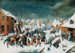 De oskyldigas massaker, 1605 av Pieter Brueghel the Younger