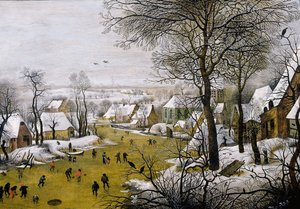 Fågelfällan av Pieter Brueghel the Younger