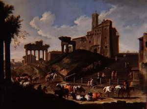 Capriccio utsikt över Campo Vacchino