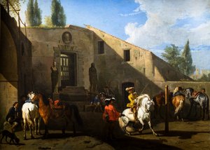 Manege av Pieter van Bloemen