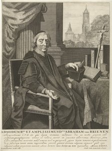 Porträtt av pastor Abraham van Brienen av Pieter van Dijck